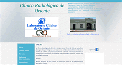 Desktop Screenshot of clinicadeoriente.org